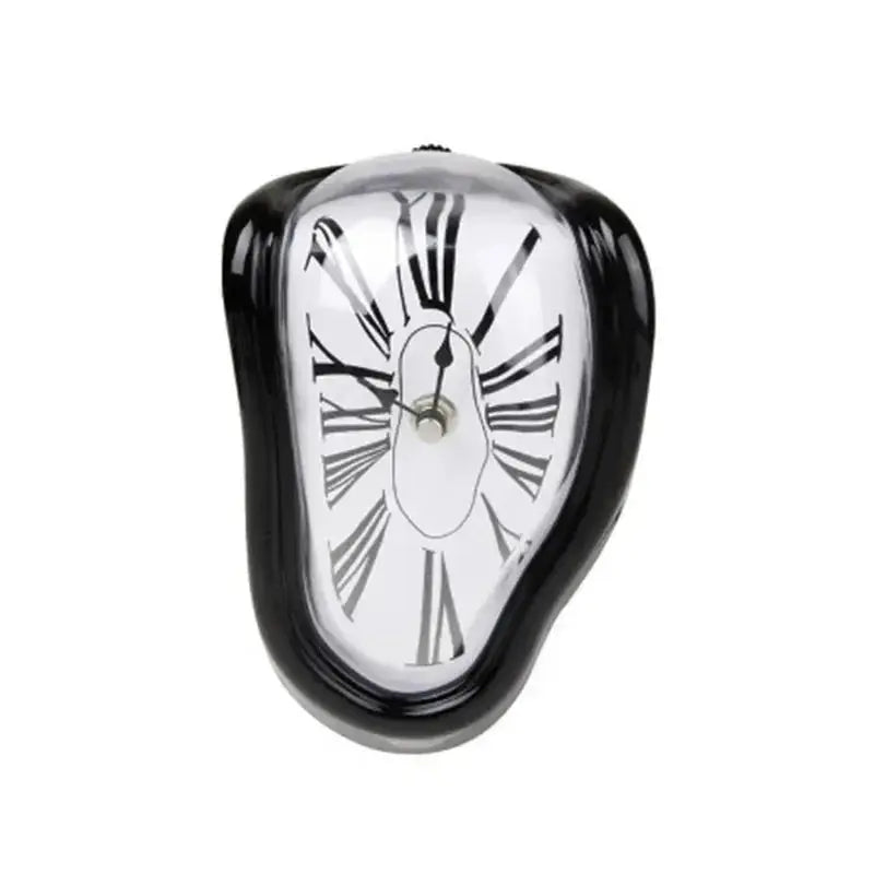 Surreal Melt Clock – Dali-Inspired Wall Art Timepiece - Valentine Vintage