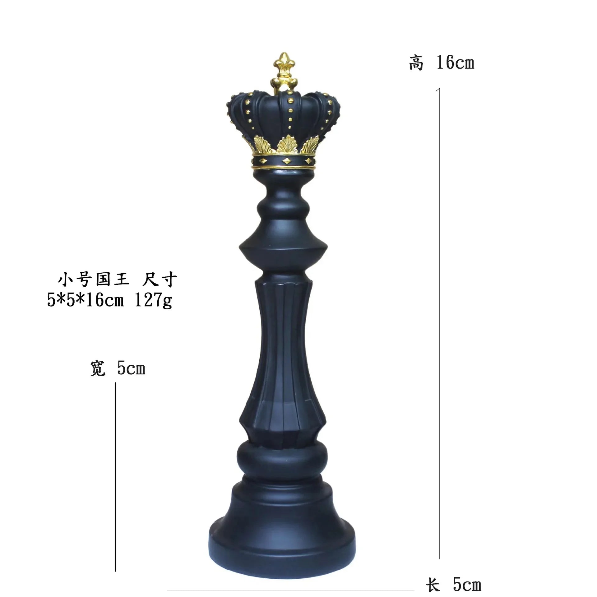 Resin Retro International Chess Figurine for Interior King Knight Sculpture Home Desktop Decor Living Room Decoration Valentine Vintage