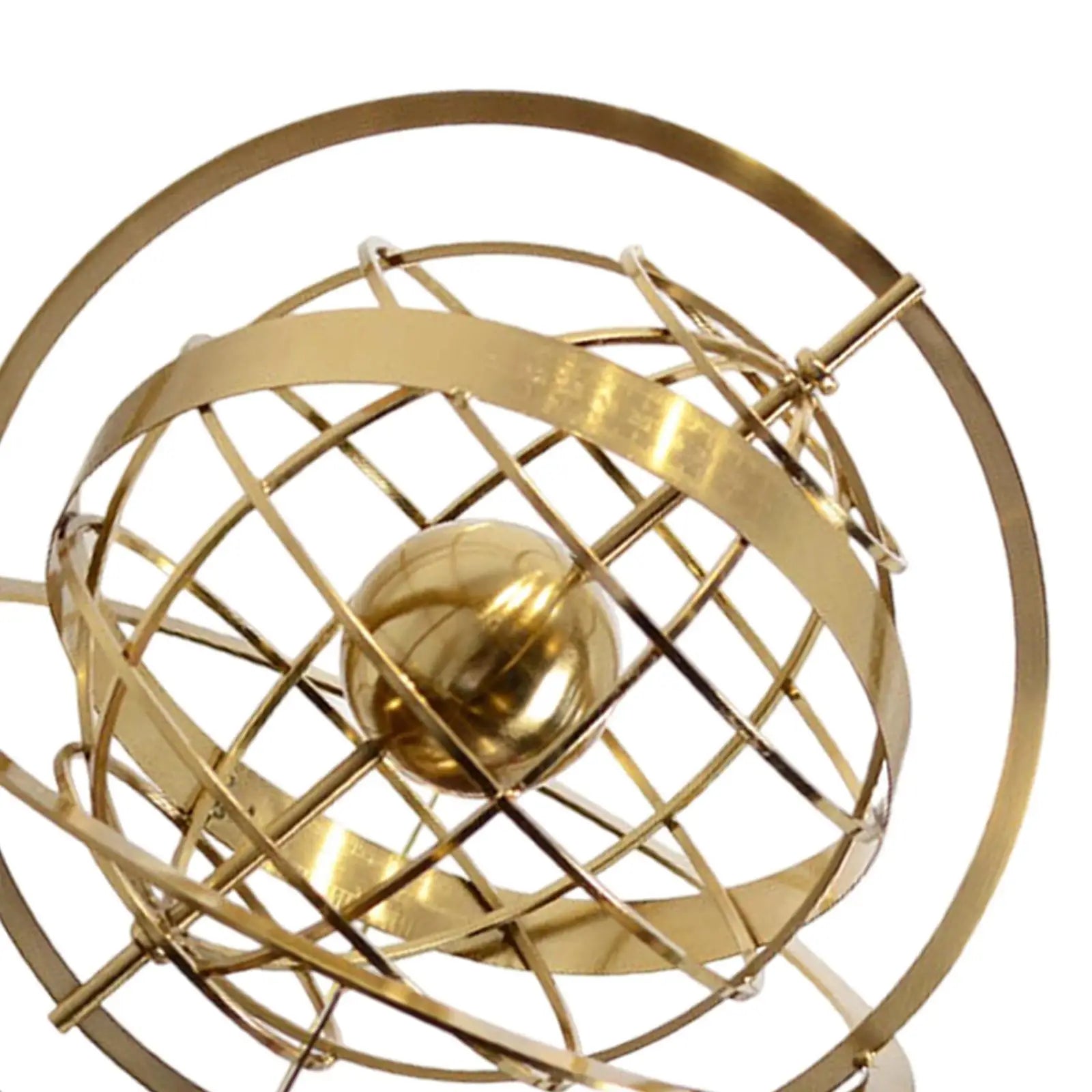 Rotating Globe Ornament – Elegant Desktop Decor & Housewarming Gift for Home or Office Valentine Vintage